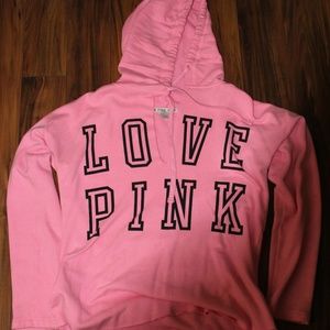 PINK HOODIE SIZE L